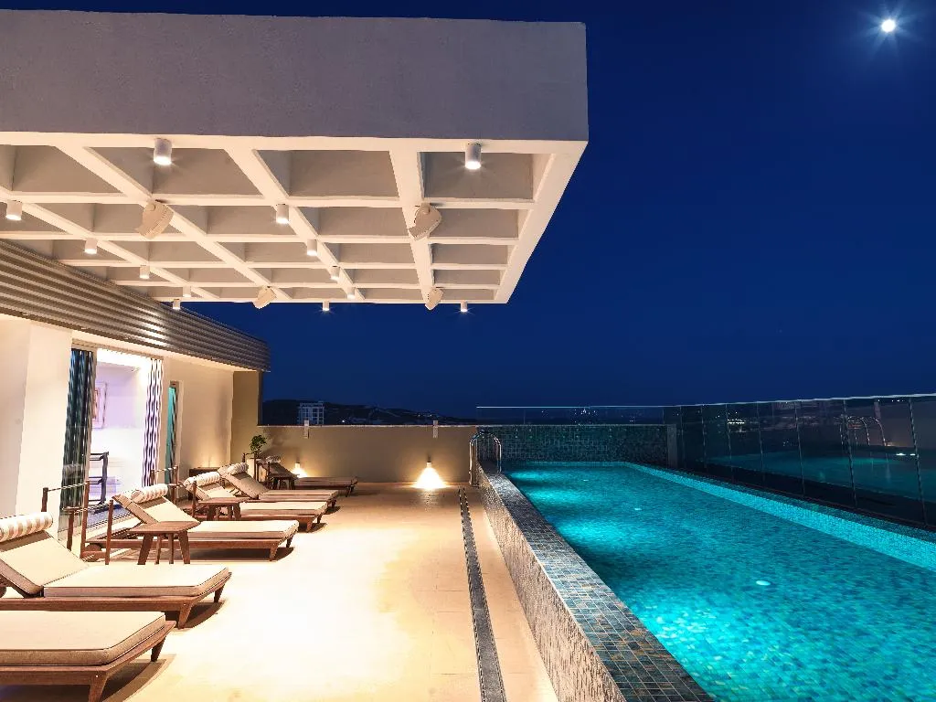 Pool, The Tower at St Raphael Resort, Cyprus