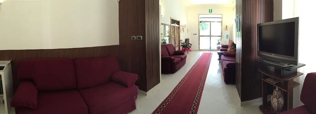 Lobby, Hotel Eliseo, Rome