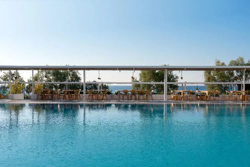 General view, Kamari Beach, Santorini