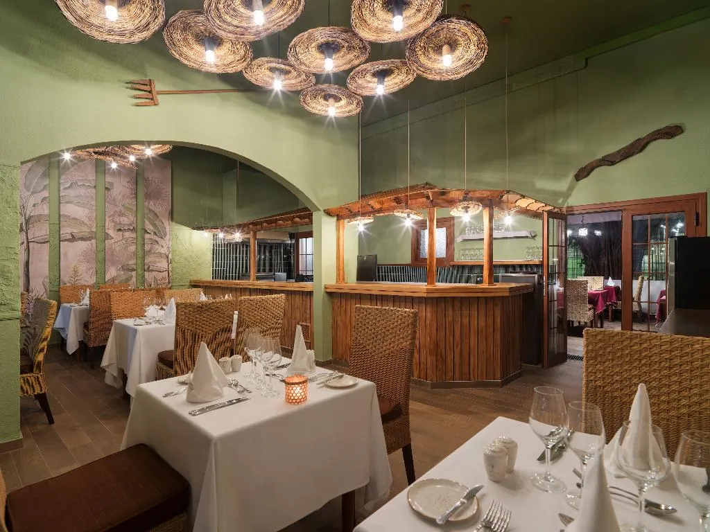 Restaurant, Hotel Jardín Tecina, La Gomera
