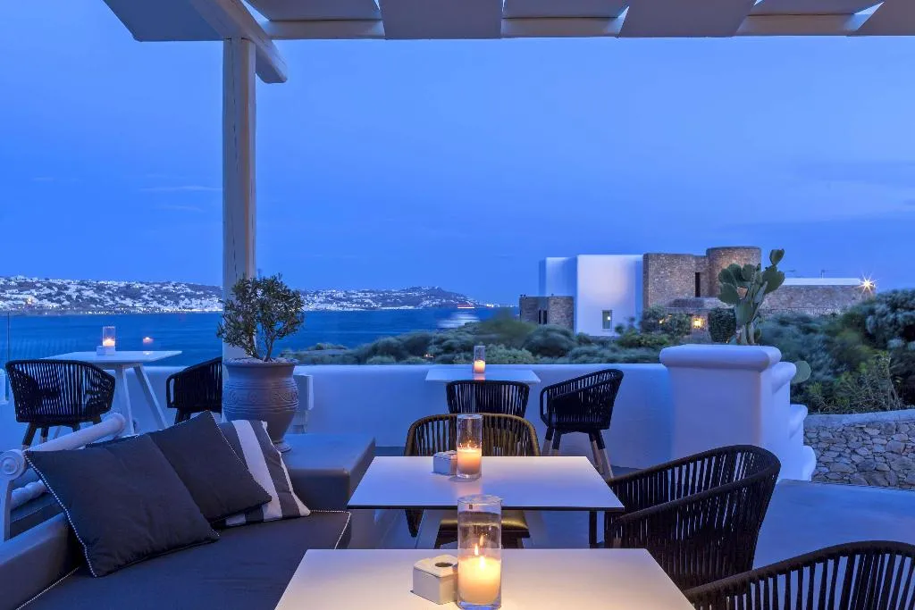 Restaurant, Mykonos Princess Hotel, Mykonos
