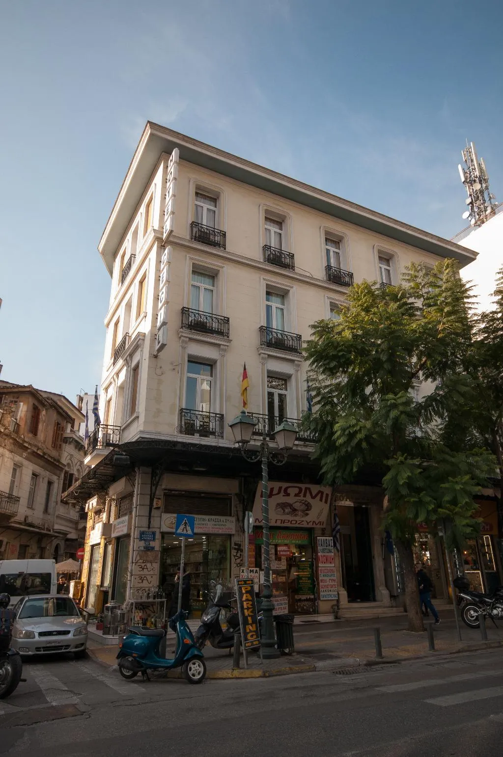 General view, Cecil hotel, Athens