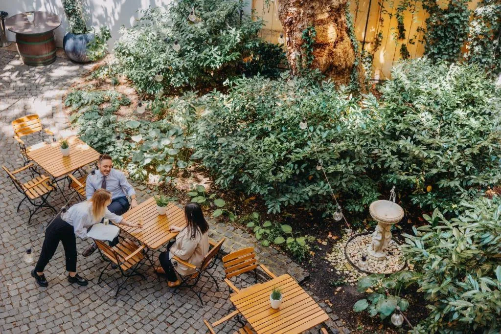Terrace, Hotel Adler, Prague