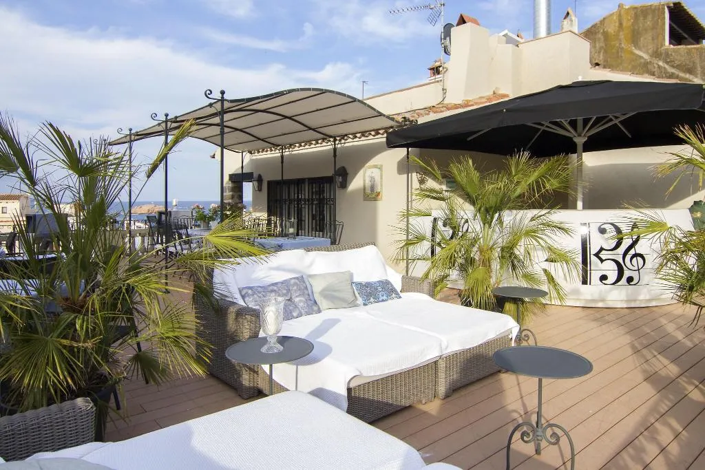 Terrace, Casa Granados Boutique Hotel, Costa Brava