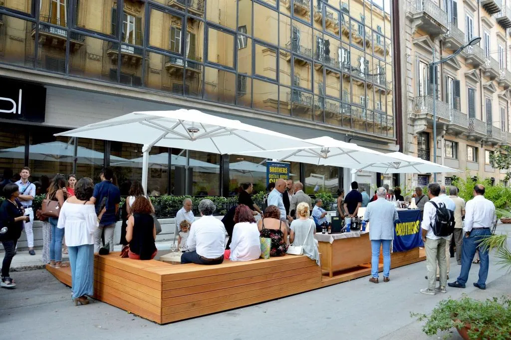 Terrace, Cristal Hotel Palermo, Palermo
