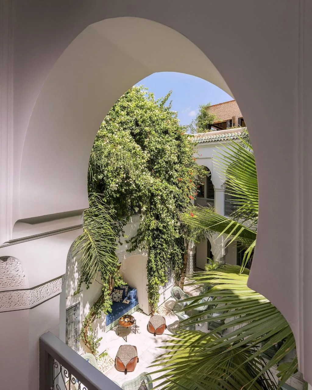 General view, Riad Idra, Marrakech
