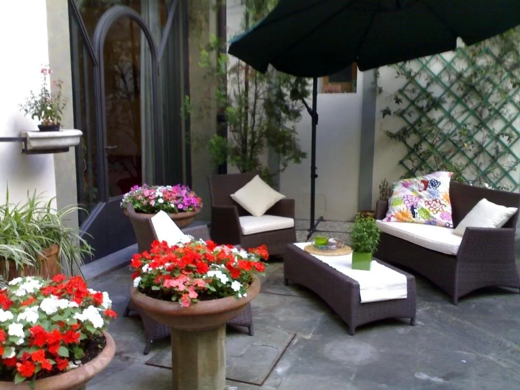 Terrace, Hotel Palazzo Benci, Florence