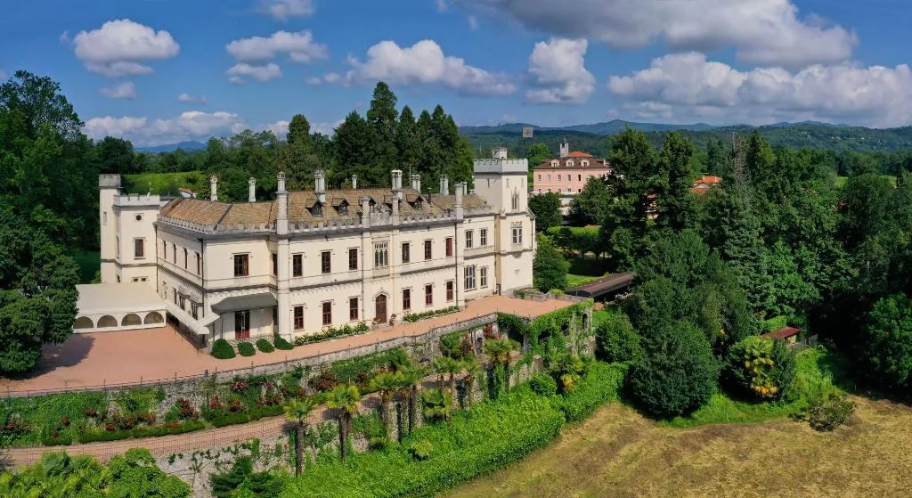 General view, Castello Dal Pozzo, Milan