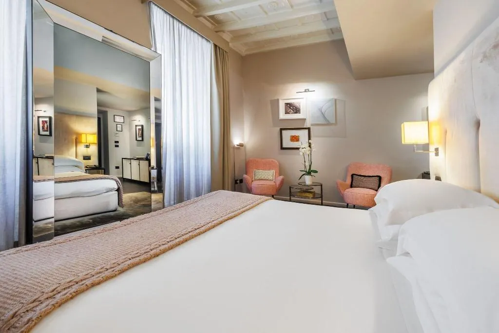DOUBLE DELUXE KING BED Room, Dom Hotel Roma, Rome