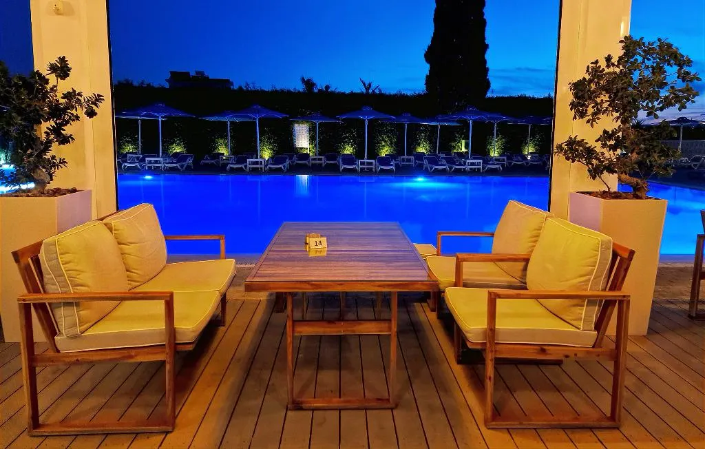 Terrace, Sveltos Hotel, Cyprus
