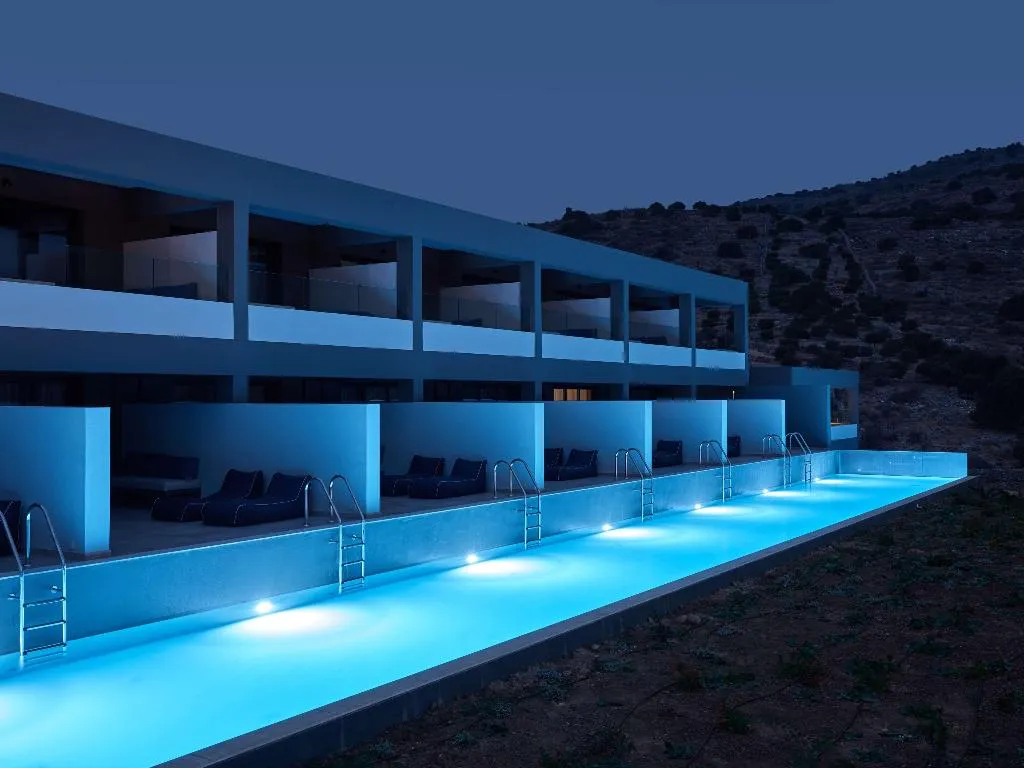 SUITE QUEEN SIZE BED Room, Domes Aulus Elounda, Curio Collection by Hilton, Crete