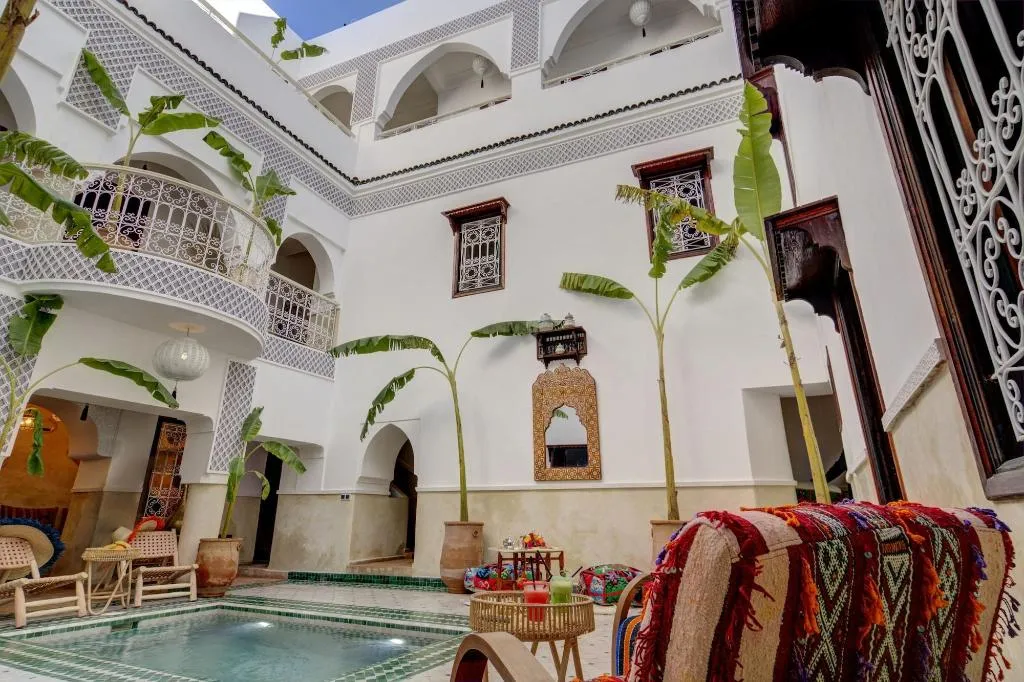 Restaurant, Riad Zahrat Al Sahara, Marrakech
