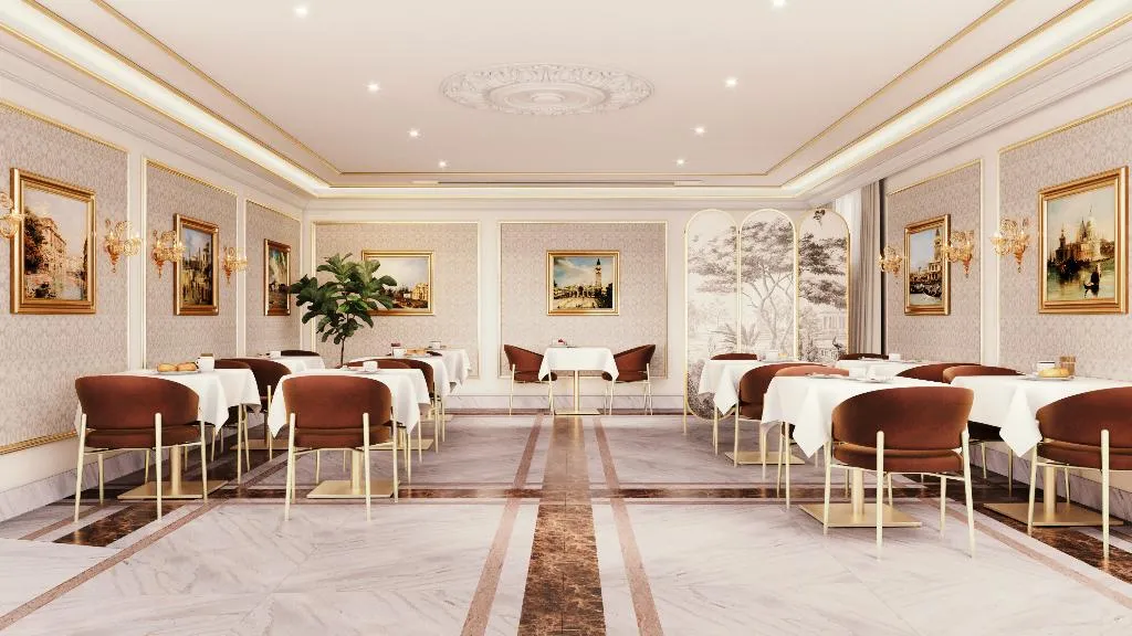 Restaurant, Palazzo Giovanelli e Gran Canal, Venice