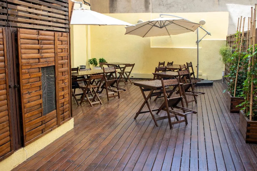 Terrace, Mothern By Pillow, Barcelona