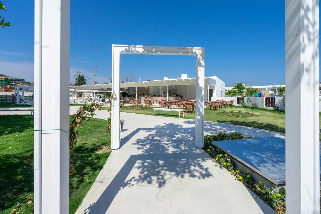 Terrace, Stamos Hotel, Rhodes