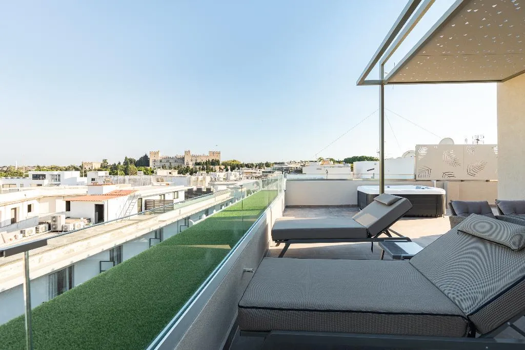 SUITE DELUXE ONE BEDROOM Room, Philia Center Suites, Rhodes