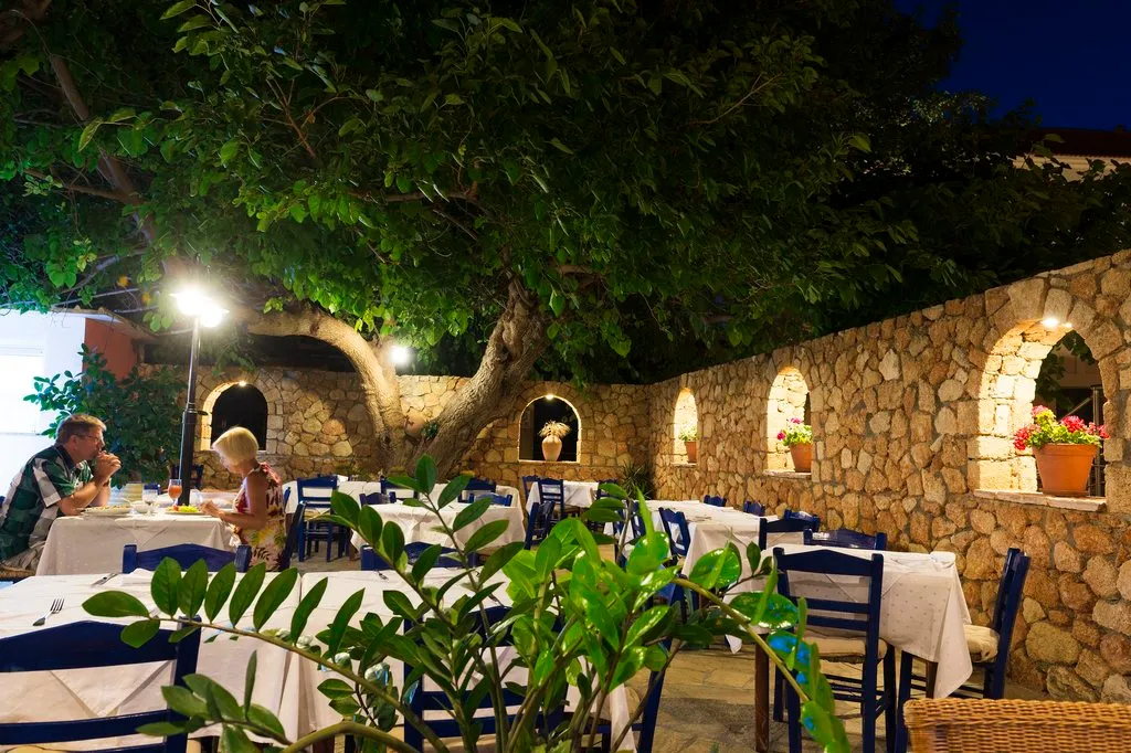 Restaurant, Perla Marina, Rhodes