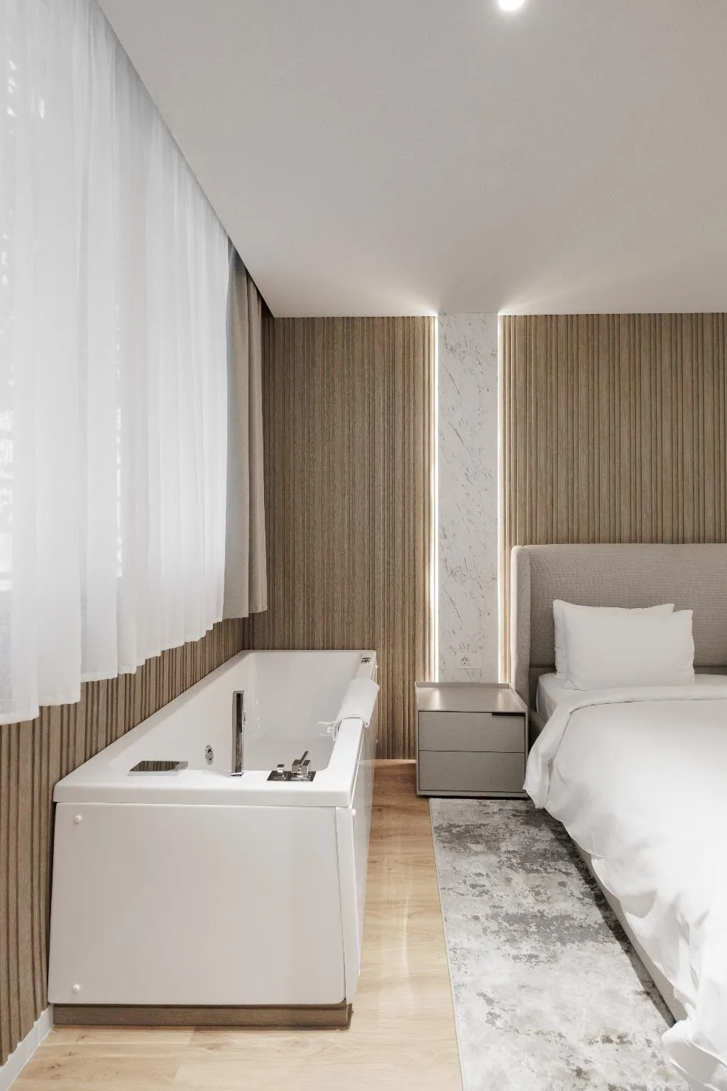 JUNIOR SUITE KING SIZE BED Room, Nur Aparthotel Athens, Athens
