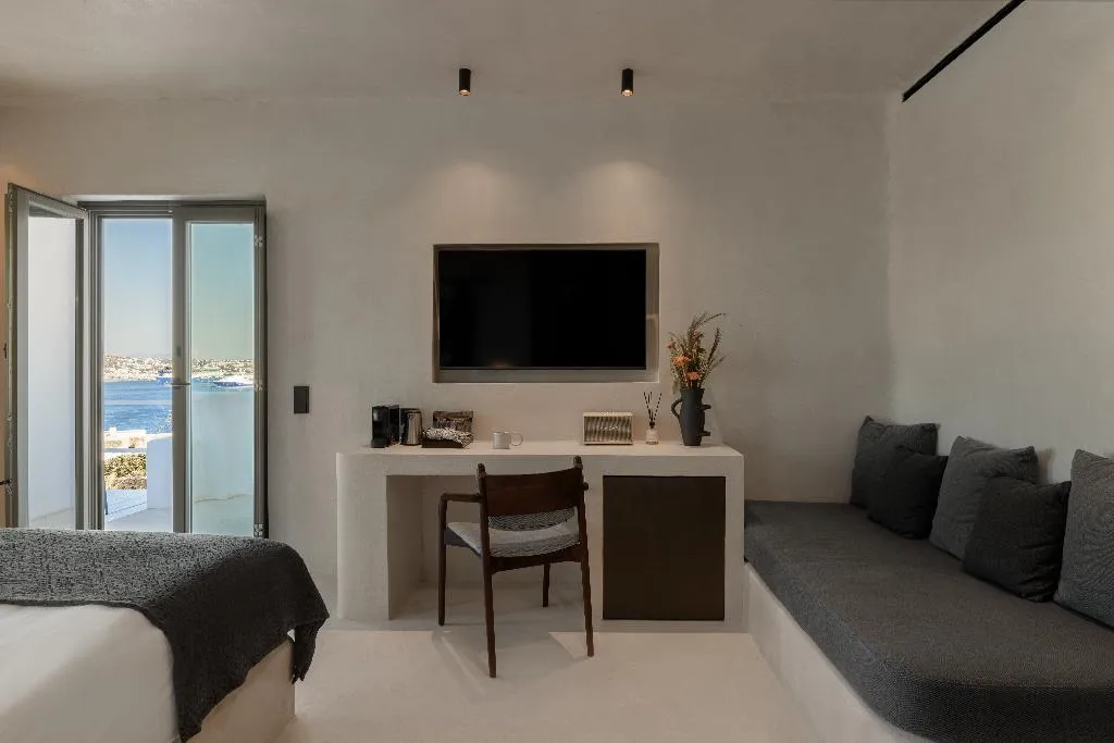 Double or Twin DELUXE SEA VIEW Room, Rocabella Mykonos Hotel, Mykonos