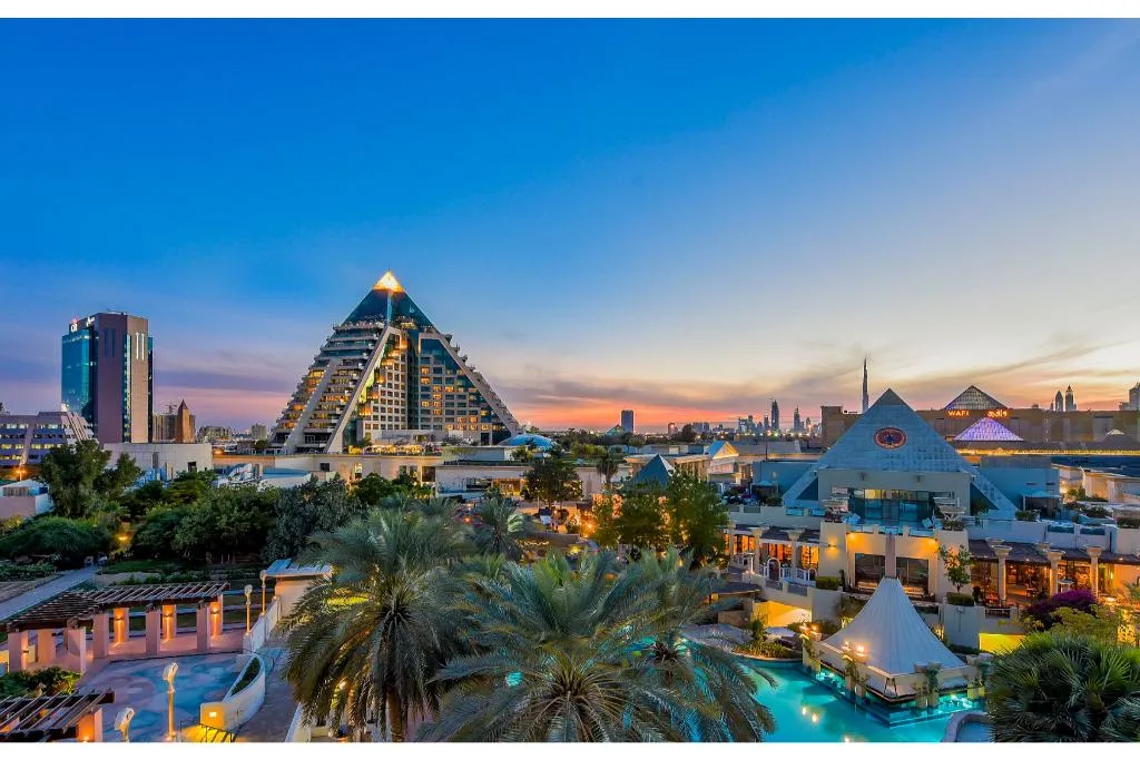 General view, Raffles Dubai, Dubai