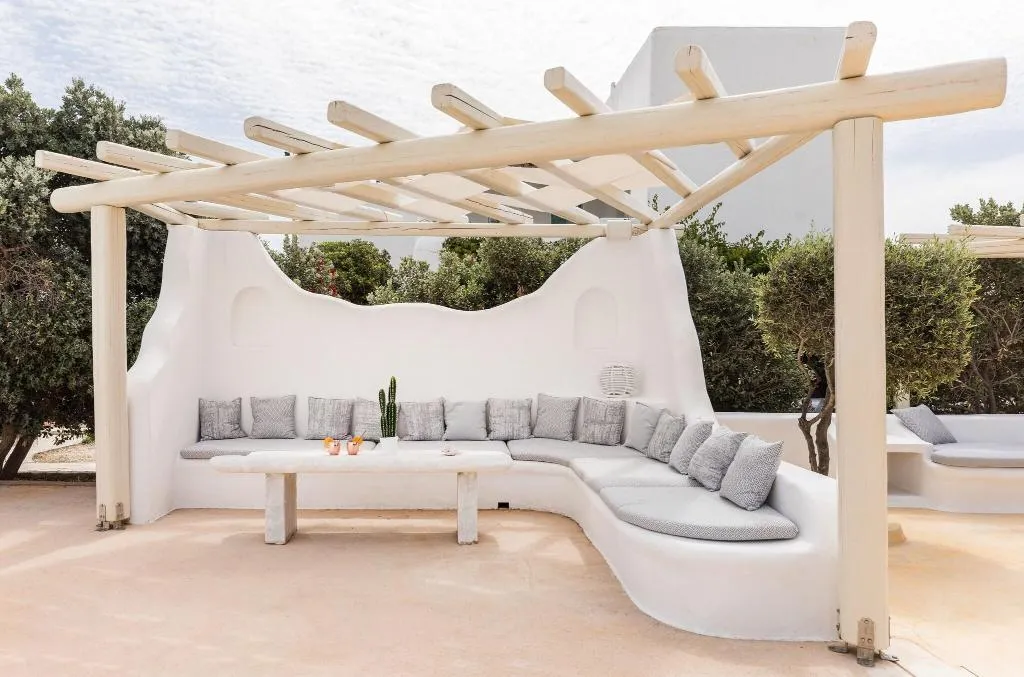 Terrace, Corfos Hotel, Mykonos