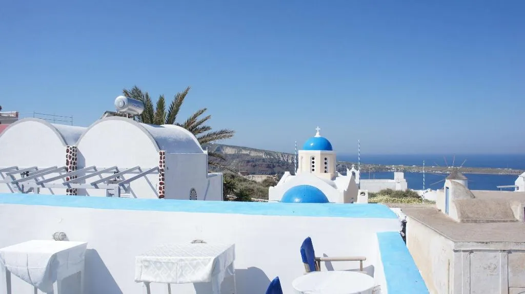 General view, Marcos Rooms, Santorini