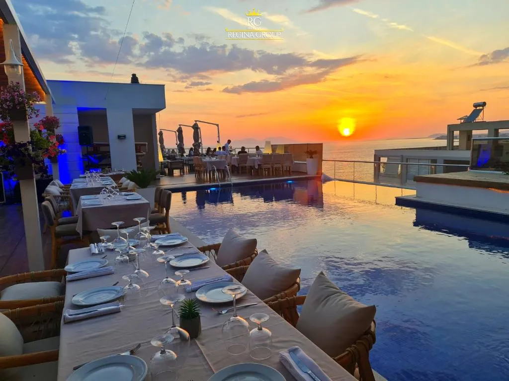 Terrace, Hotel Regina City, Kavaje