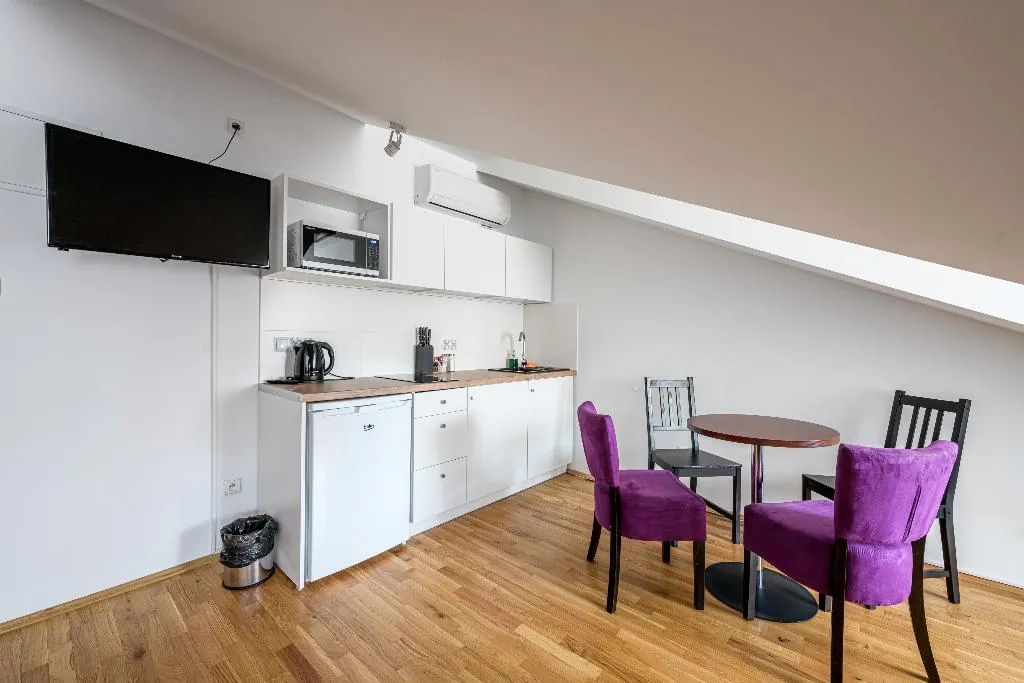 STUDIO ONE BEDROOM ONE BATHROOM Room, On/set Aparthotel, Krakow