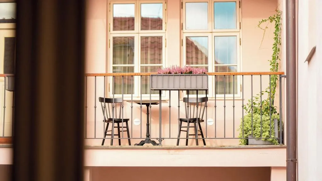 Terrace, Hotel Golden Key Prague, Prague