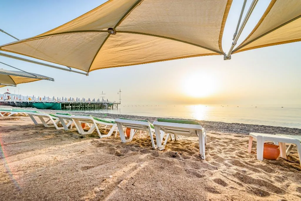Beach, Gypsophila Club Marine, Antalya