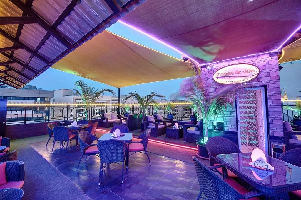 Terrace, Palm Beach Hotel, Dubai