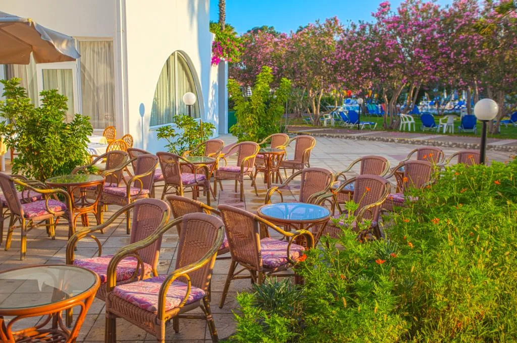 Terrace, Continental Palace, Kos