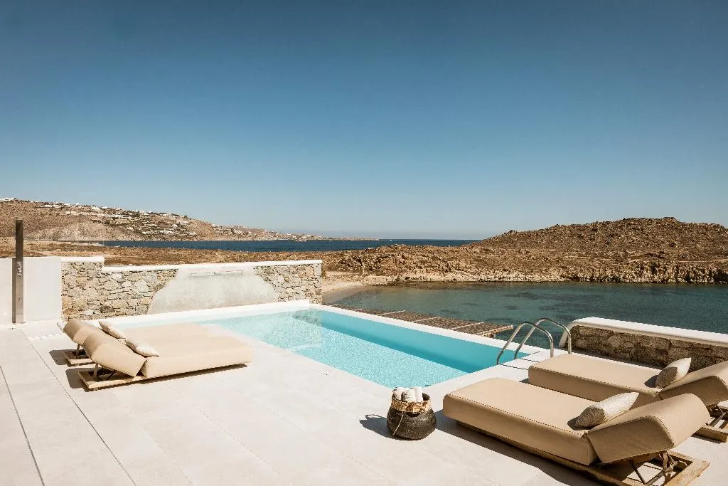 VILLA BEACH FRONT Room, Casa Del Mar Mykonos Seaside Resort, Mykonos