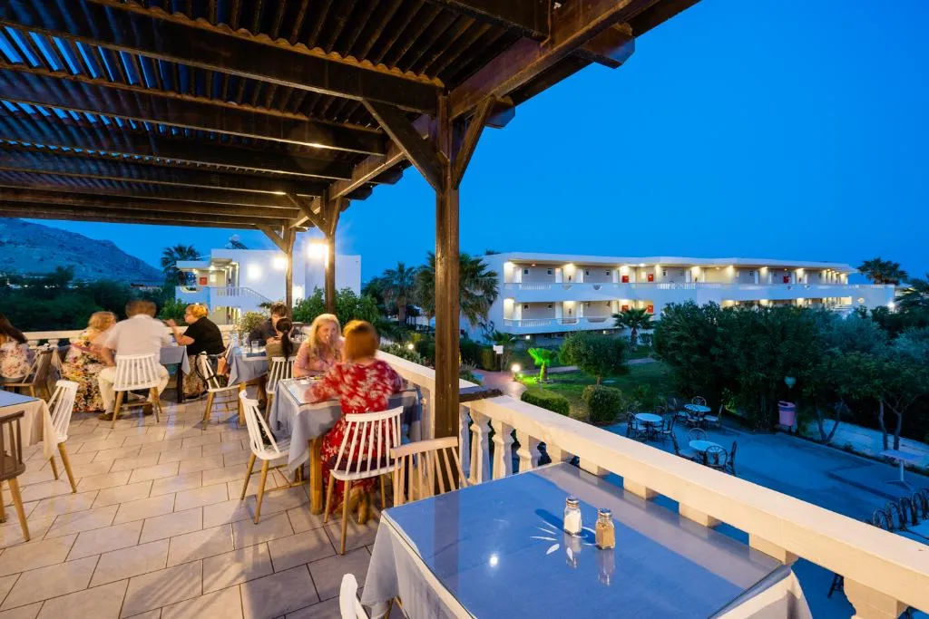 Restaurant, Lardos Bay, Rhodes