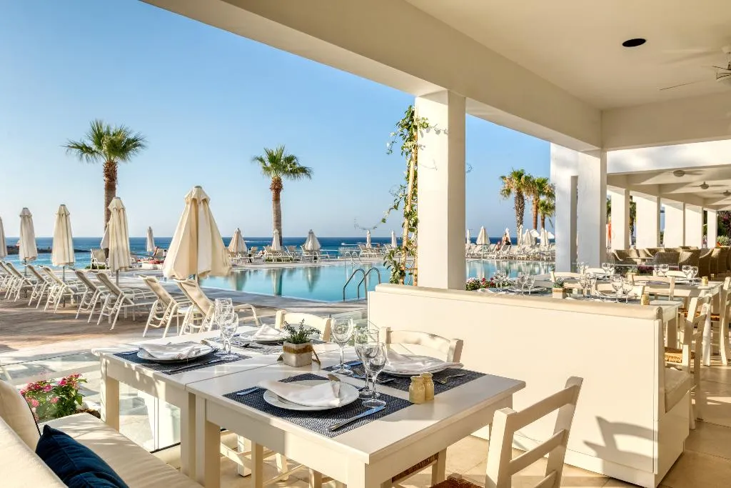 Restaurant, Nausicaa Beach, Cyprus