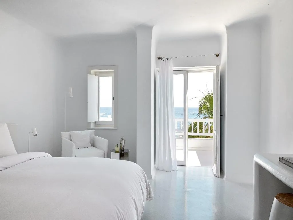 BUNGALOW DELUXE SEA VIEW Room, Mykonos Blu, A Resort to Live, Mykonos
