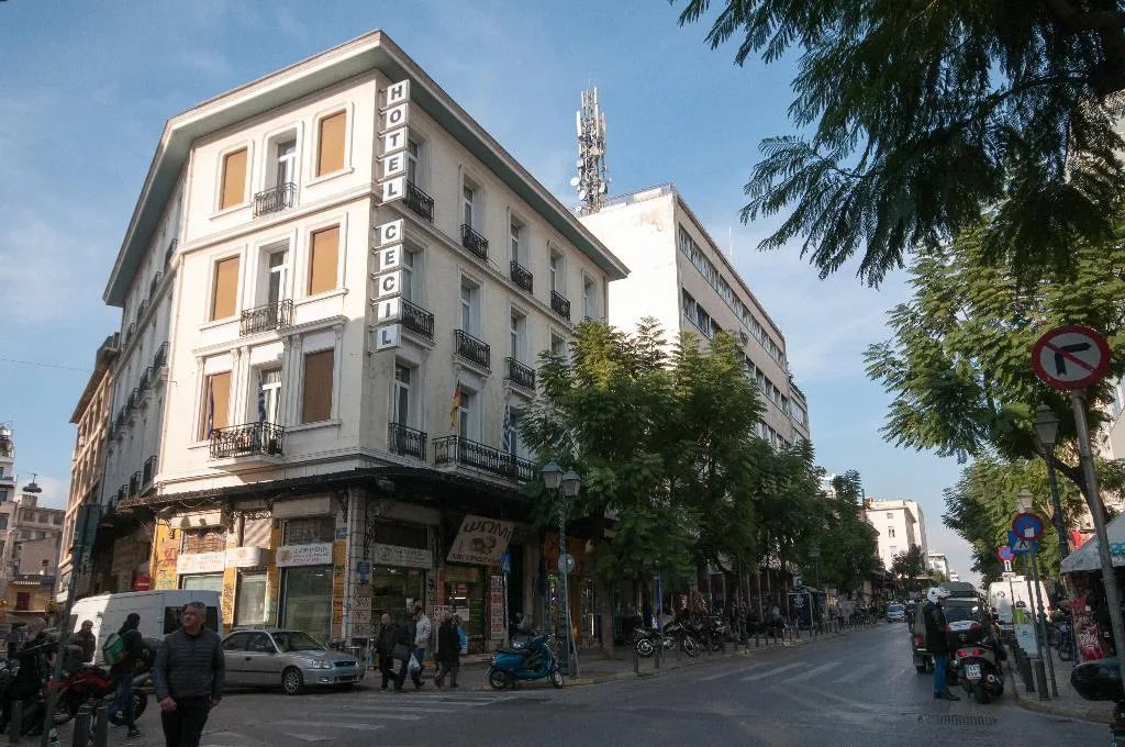 General view, Cecil hotel, Athens