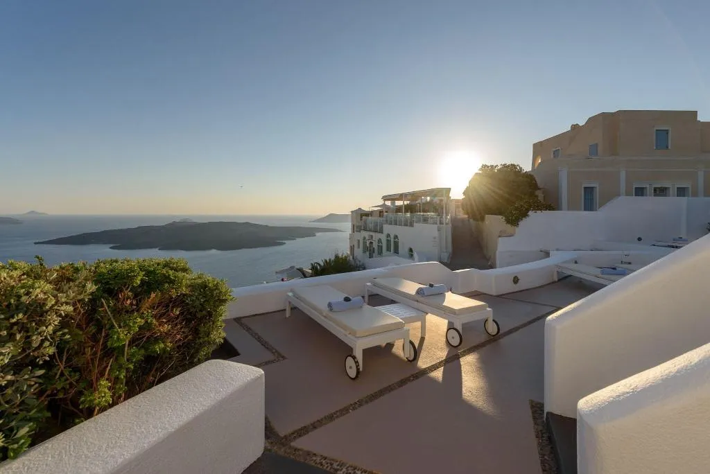 Terrace, Aria Suites, Santorini