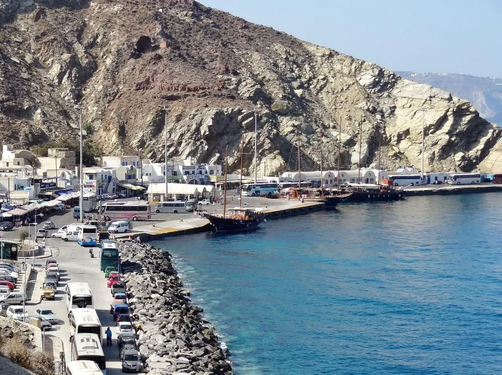 General view, Cultural House, Santorini