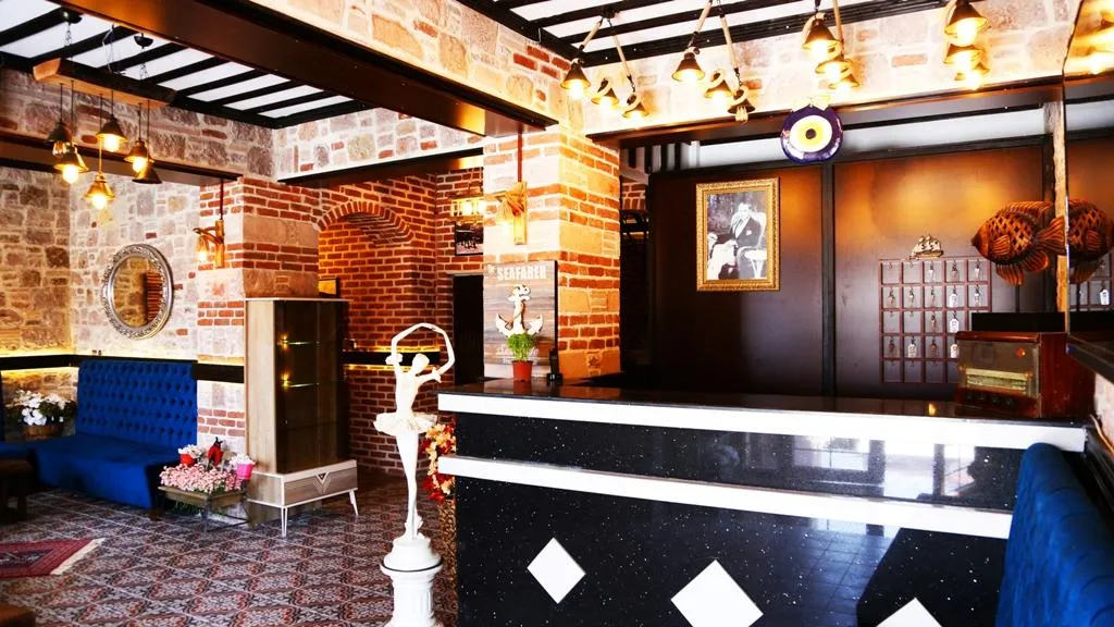 Lobby, Cunda Aksaç Otel, Izmir
