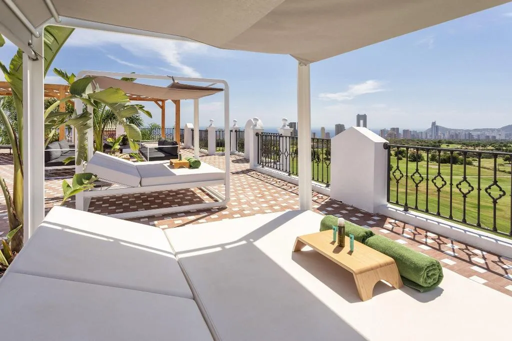 Terrace, Melia Villaitana, Costa Blanca