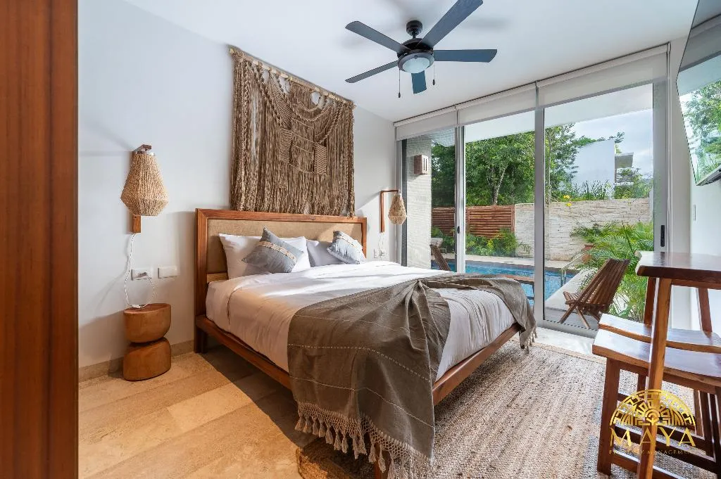 STUDIO POOL VIEW KING BED Room, Nhoa Tulum Aparthotel By Maya Pm, Cancun Area