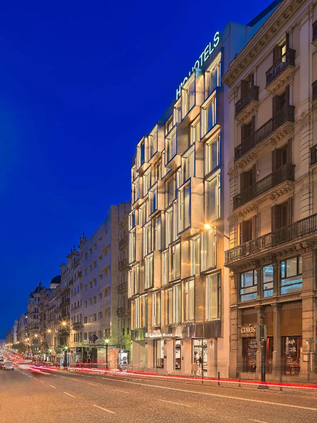 General view, H10 Cubik, Barcelona