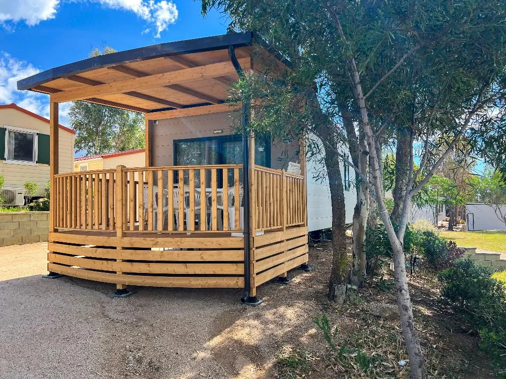 CHALET TWO BEDROOMS TWO BATHROOMS Room, Camping Village Capo D'Orso, Olbia
