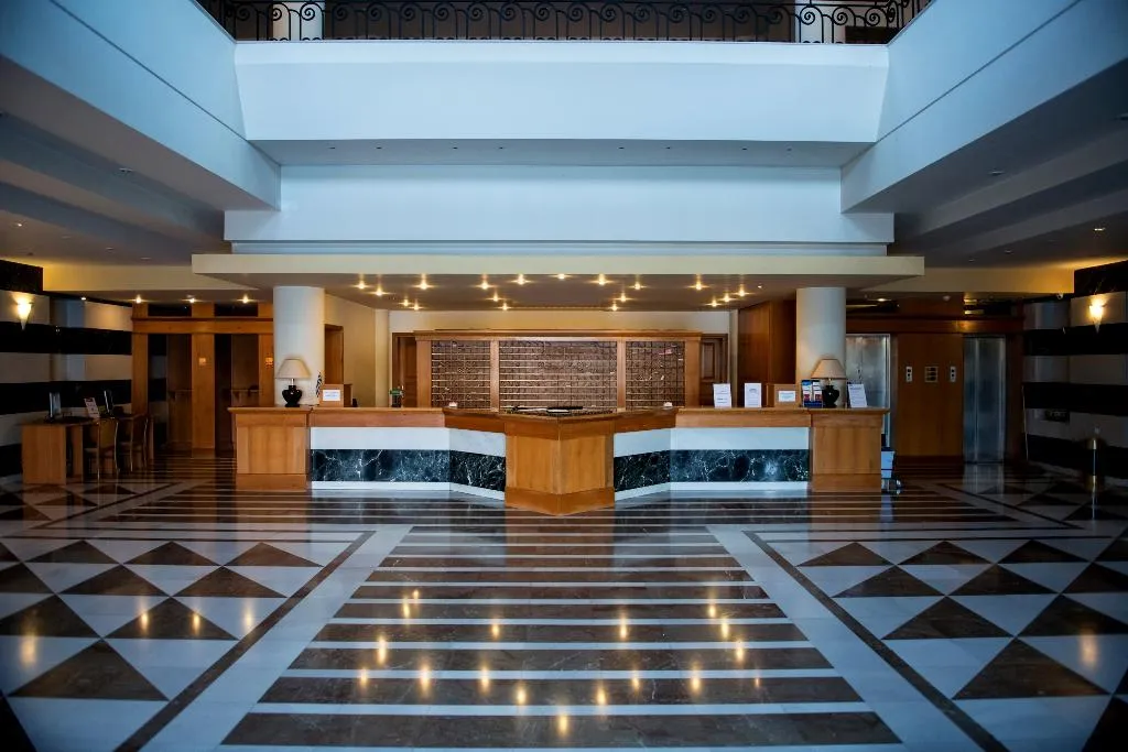 Lobby, Athina Palace, Crete