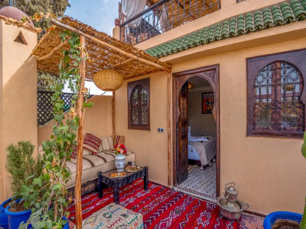 DOUBLE DELUXE WITH TERRACE Room, Riad Sun Of Kech, Marrakech