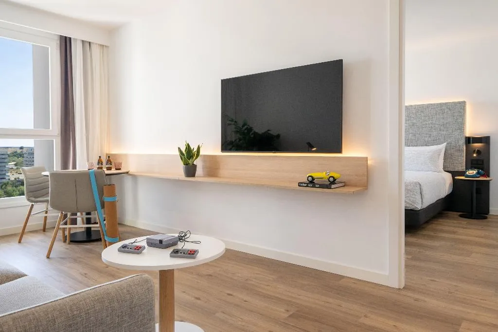 Double or Twin ONE BEDROOM Room, Innside By Meliá Madrid Valdebebas, Madrid