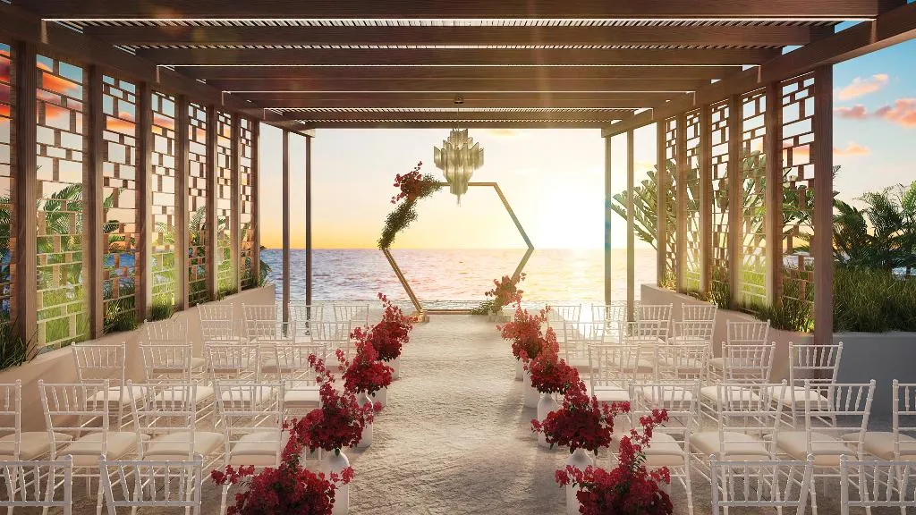 Terrace, Dreams Jade Resort & Spa - All Inclusive, Cancun Area