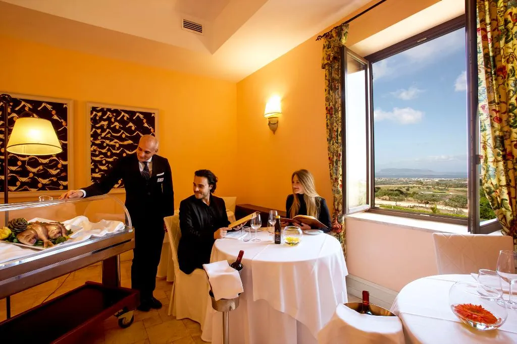 Restaurant, Baglio Oneto dei Principi di San Lorenzo, Palermo