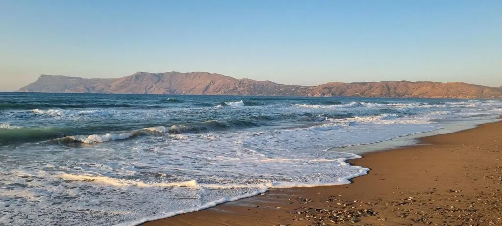 Beach, Sunny Bay, Crete